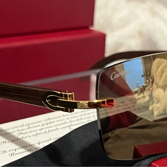 Authentic Cartier glasses (brand new never worn)